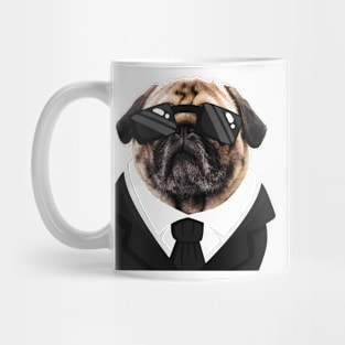 business Dog Funny Mug